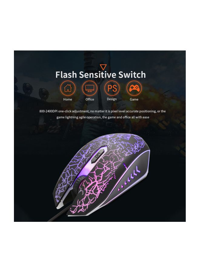 Generic Wired Gaming Mouse And Keyboard  - Image 2