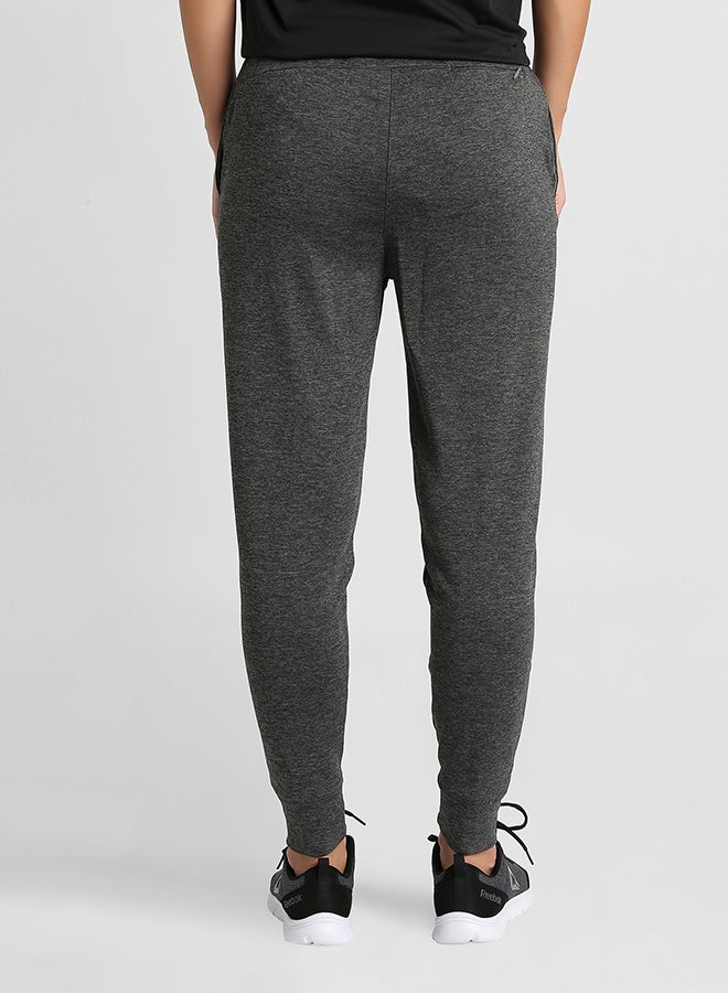 Reebok Run Jogger Pants Solid Grey - Image 2