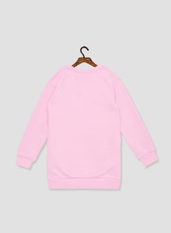 NAME IT Kids Oui Sweatshirt Prism Pink  - Image 2