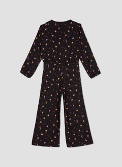 NAME IT Kids Wrap Playsuit Black  - Image 2