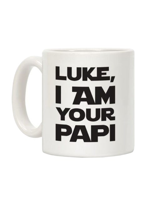 Luke, I Am Your Papi Printed Coffee Mug White