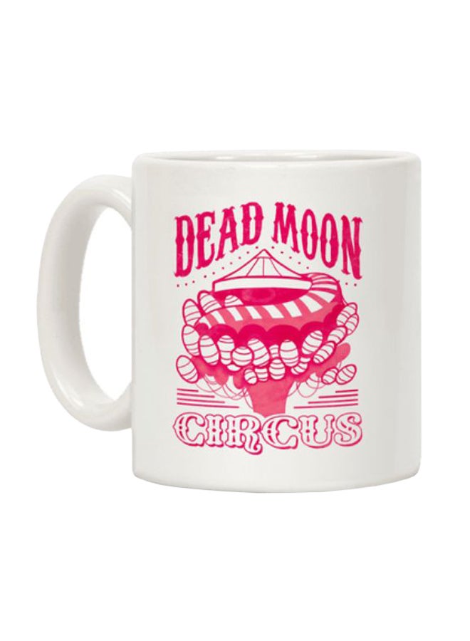 Dead Moon Circus Printed Coffee Mug White
