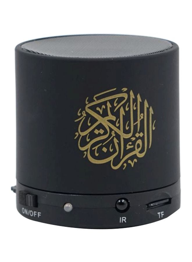 كروني قارئ قرآن يعمل بتقنية البلوتوث أسود 