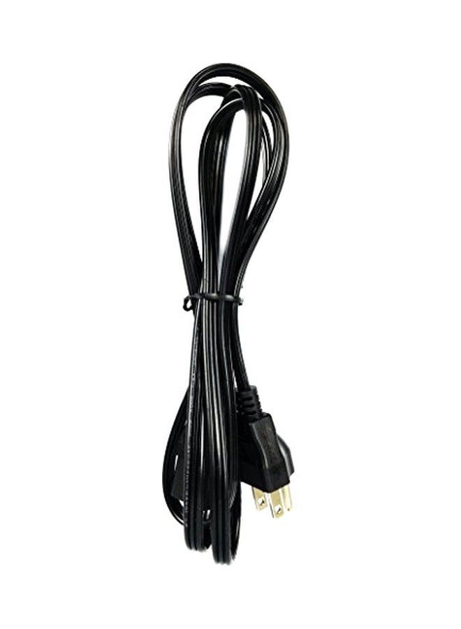 DELL 3-Pin Female To Male Power Cable Black
