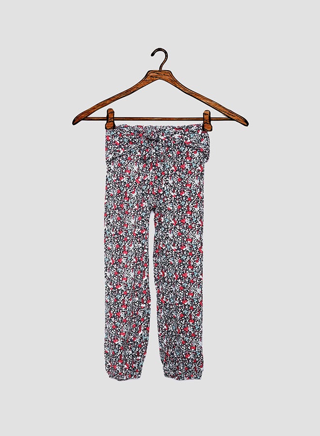 Trendy Floral Pants Red/Black/White - v1571733675/N30878133V_1