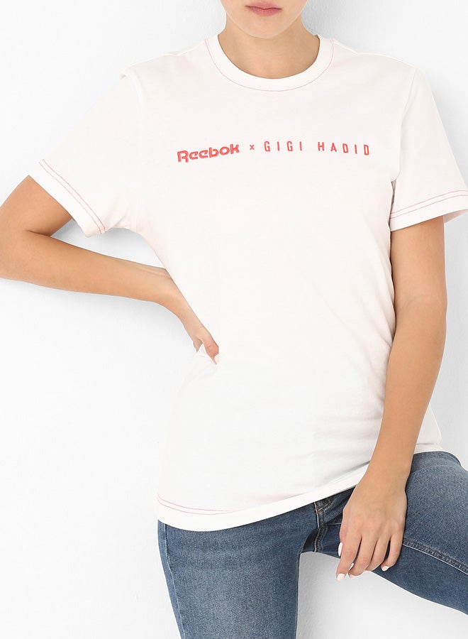 Reebok - X Gigi Hadid Classics T-Shirt White - Image 1