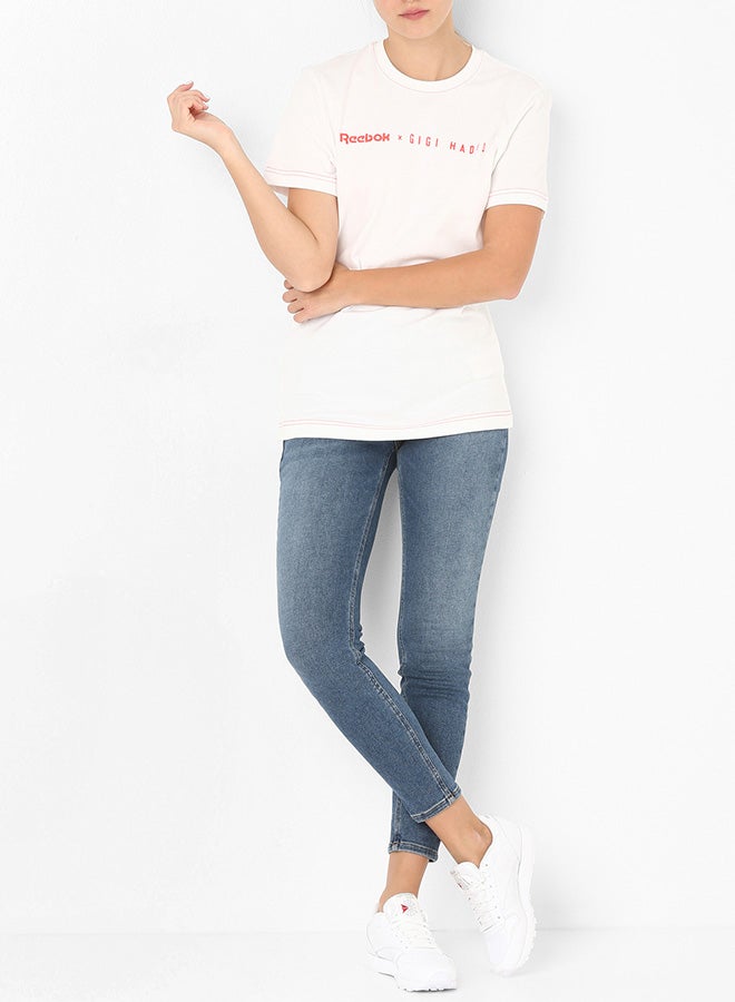 Reebok - X Gigi Hadid Classics T-Shirt White - Image 1