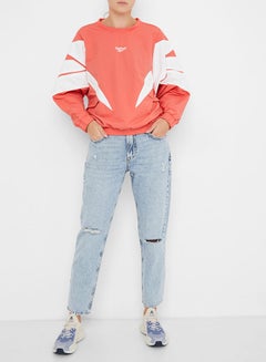 Reebok Classics V Sweatshirt Rosette/White  - Image 3