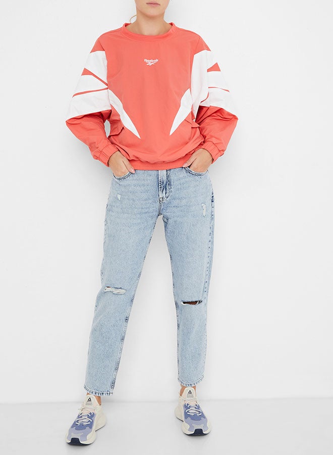 Reebok - Classics V Sweatshirt Rosette/White - Image 1