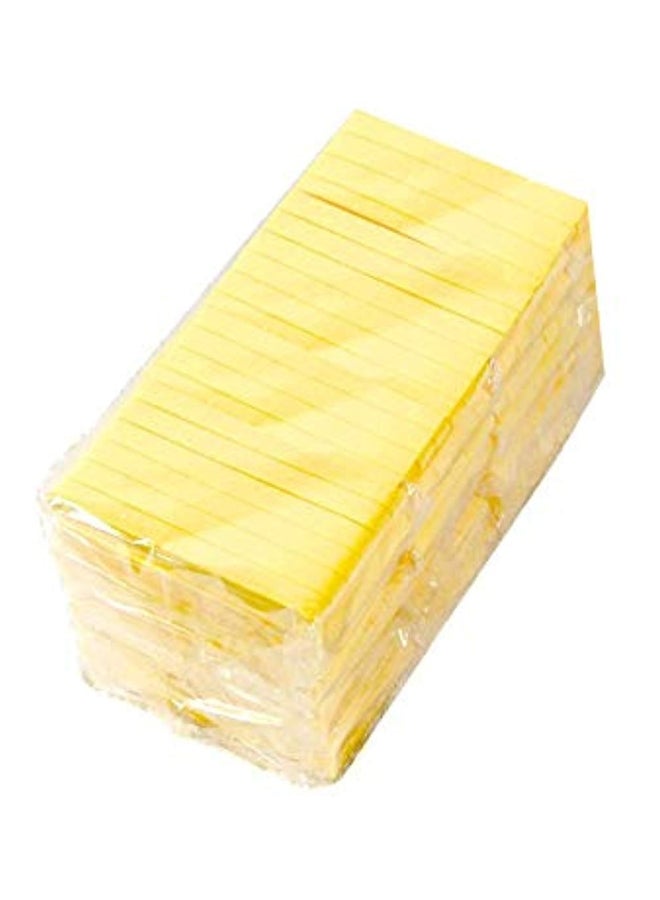 Tegelrying - 20-Piece Compressed Facial Sponge Yellow - Image 1