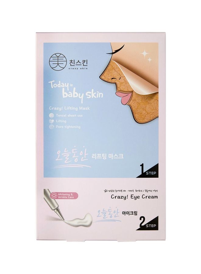 5-Piece Today Is Baby Skin Facial Mask Set With Eye Cream - v1571735209/N31219763A_1