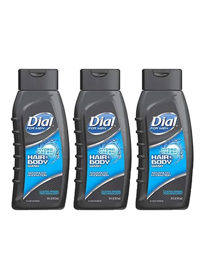 دايل مجموعة غسول للوجه والشعر مائية ومنعشة ومكونة من 3 قطع - Image 1