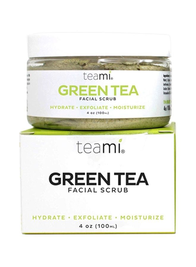 teami Green Tea Facial Scrub Green - Image 1