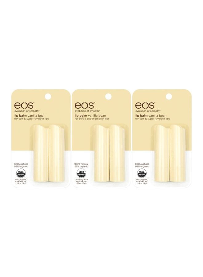 EOS Pack Of 3 Organic Lip Balm Stick - Image 1