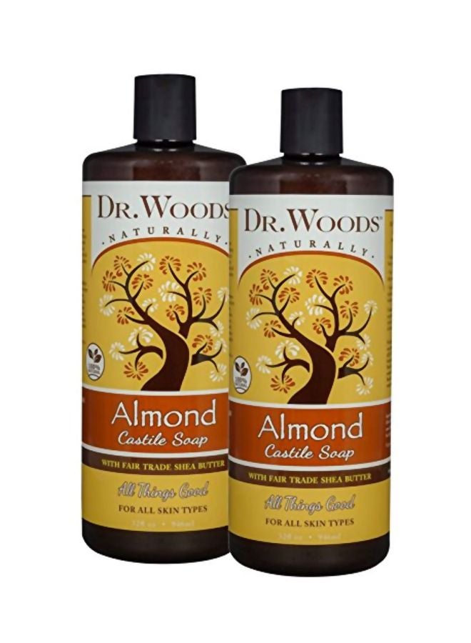 Dr. Woods Pack Of 2 Almond Castile Soap - Image 1
