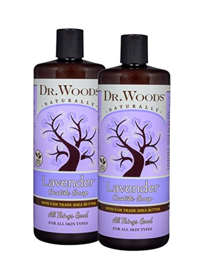 Dr. Woods 2-Piece Lavender Castile Soap Set - Image 1