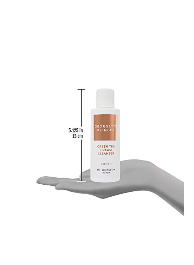 GEORGETTE KLINGER Green Tea Cream Cleanser 125ml - Image 5