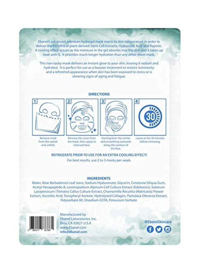 Ebanel Laboratories Pack Of 5  Hyaluronic Stem Cell Hydrogel Mask  - Image 2
