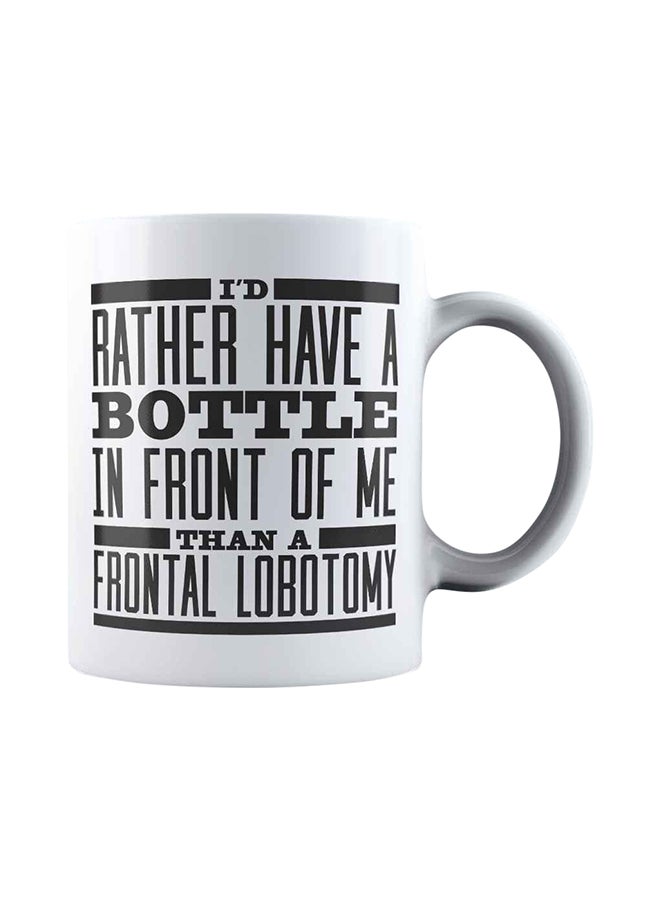 Lobotomy Lawyer Coffee Mug White - Image 1