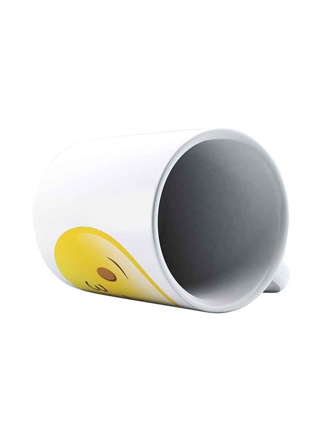Generic - Wink And K**s Emoji Coffee Mug White - Image 1