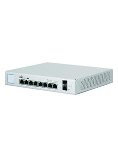 8-Port UniFi Gigabit POE+ Switch Silver