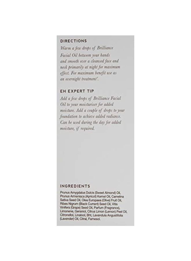 EMMA HARDIE - Brilliance Facial Oil 30ml - Image 1