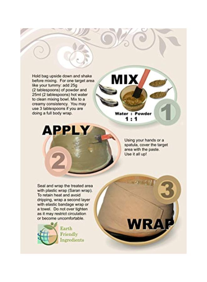Neutripure Clay And Seaweed Body Wrap Brown 240grams - Image 5
