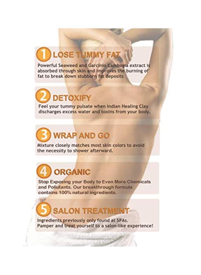 Neutripure Clay And Seaweed Body Wrap Brown 240grams - Image 4