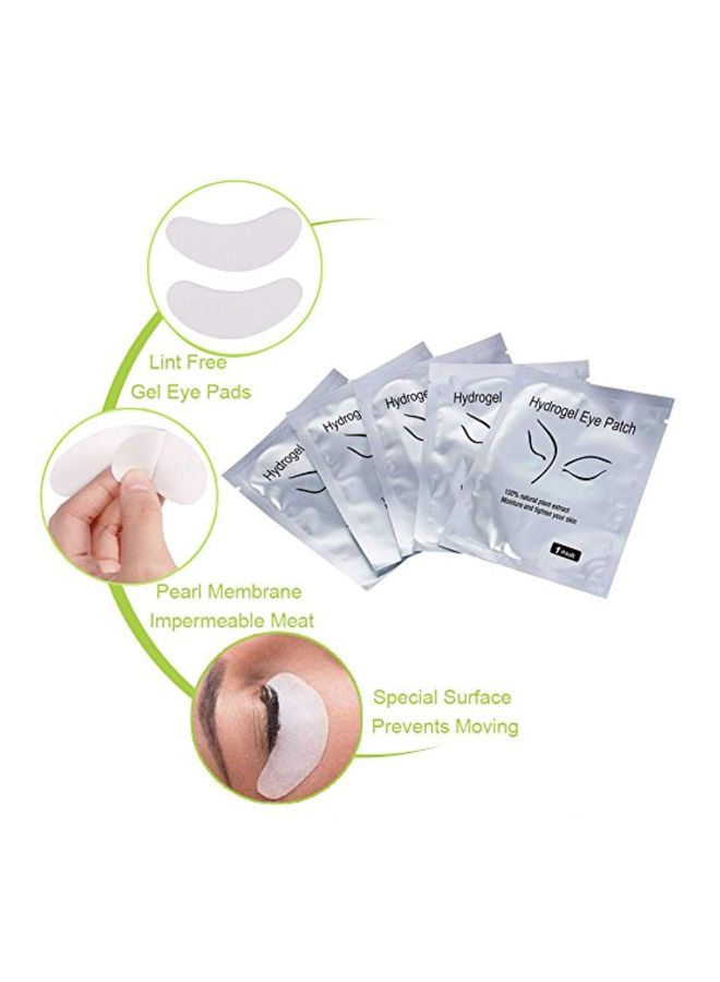 Qleng 110-Piece Hydrogel Eye Patch White - Image 4