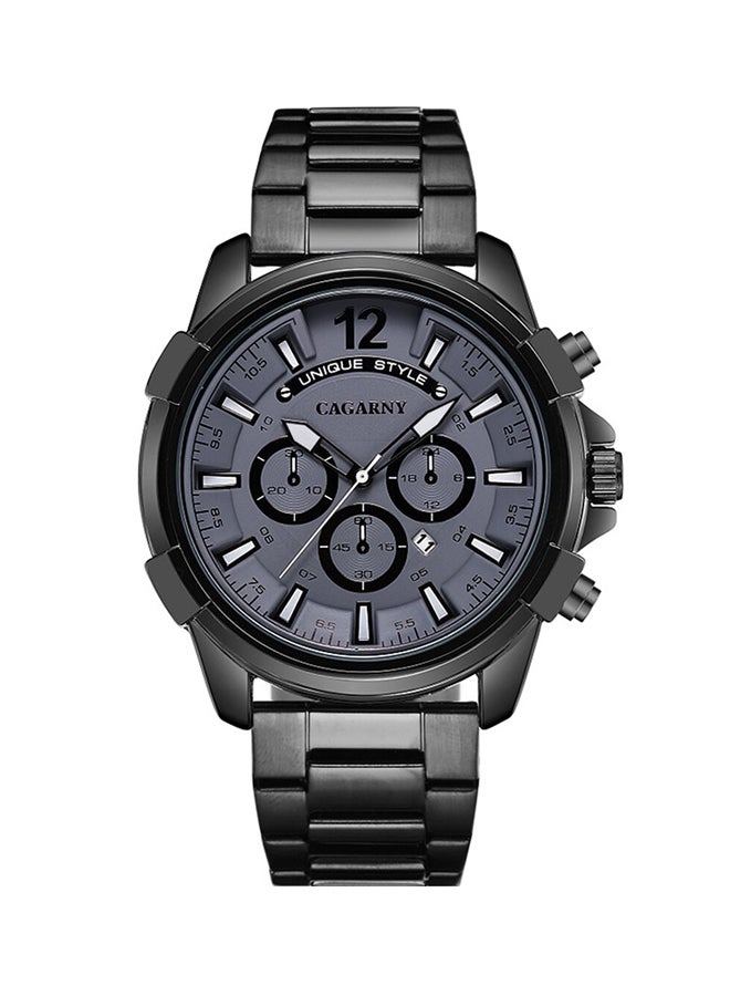 كاجارني ساعة يد كاجوال بعقارب وحركة كوارتز وسوار من الستانلس ستيل طراز NNSB03705105 للرجال