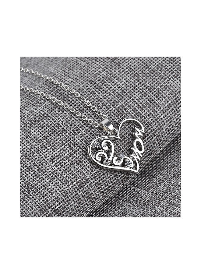 قلادة بتصميم قلب مناسبة كهدية للأمهات - Image 2