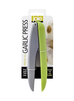 joie Garlic Press Green/Grey 20x15x9cm  - Image 1
