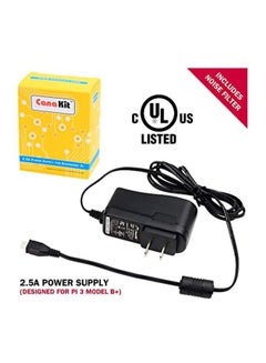 CanaKit Raspberry Power Supply Motherboard Green/Silver/Yellow  - Image 3