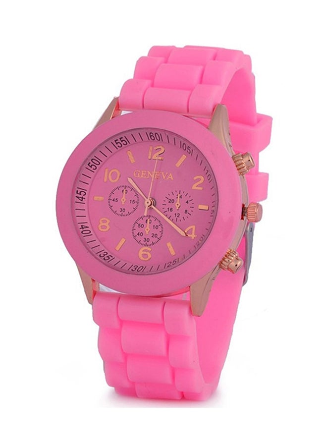 Geneva men Casual Silicone Quartz Analog Wrist Watch NNSB03703788 - Image 1