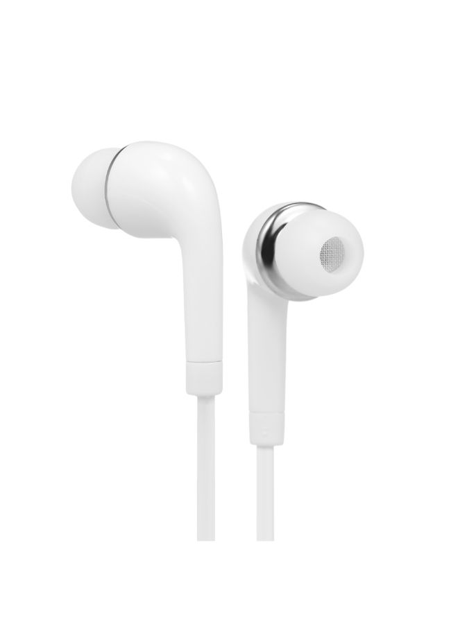 سماعة أذن داخلية سلكية مع ميكروفون أبيض - Image 5