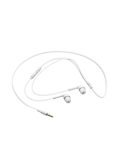 Wired In-Ear Stereo Earphones For Samsung Galaxy Series White