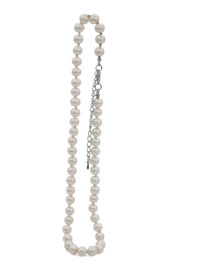 Imitated Pearl Design Elegant Stylish Necklace - Image 1