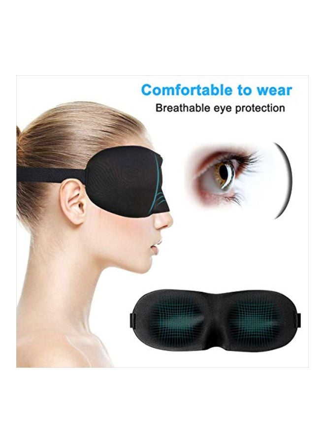 3D Contoured Sleep Eye Mask Black - v1571746031/N31229817A_3