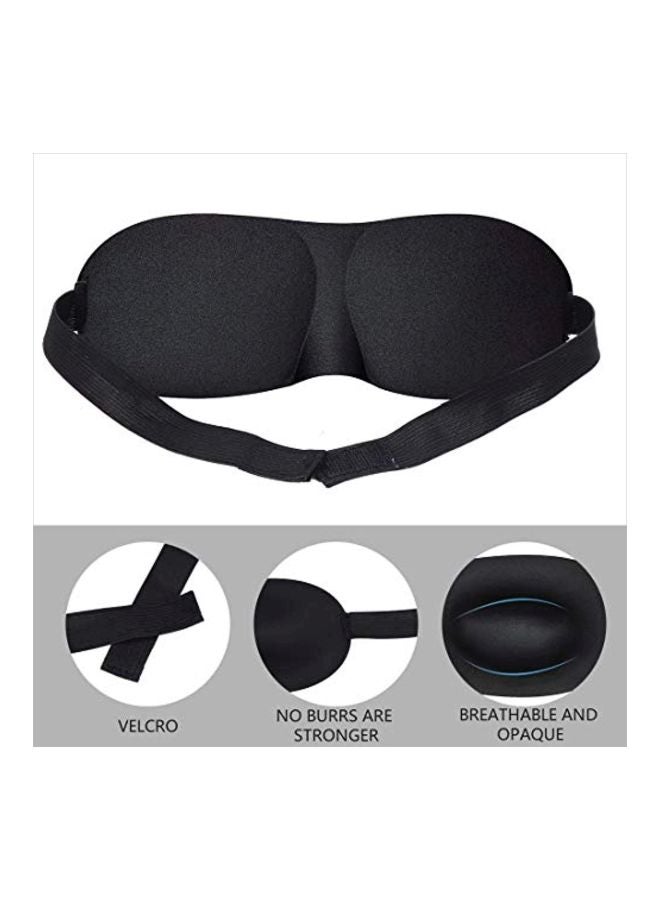 3D Contoured Sleep Eye Mask Black - v1571746042/N31229817A_2