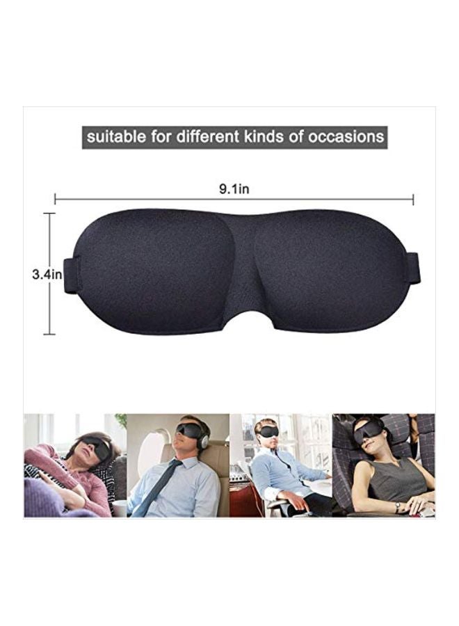 3D Contoured Sleep Eye Mask Black - v1571746043/N31229817A_5