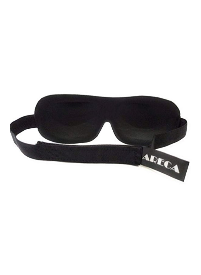 Quick Xpress Pack Of 5 3D Contoured Sleep Masks Black  - Image 3