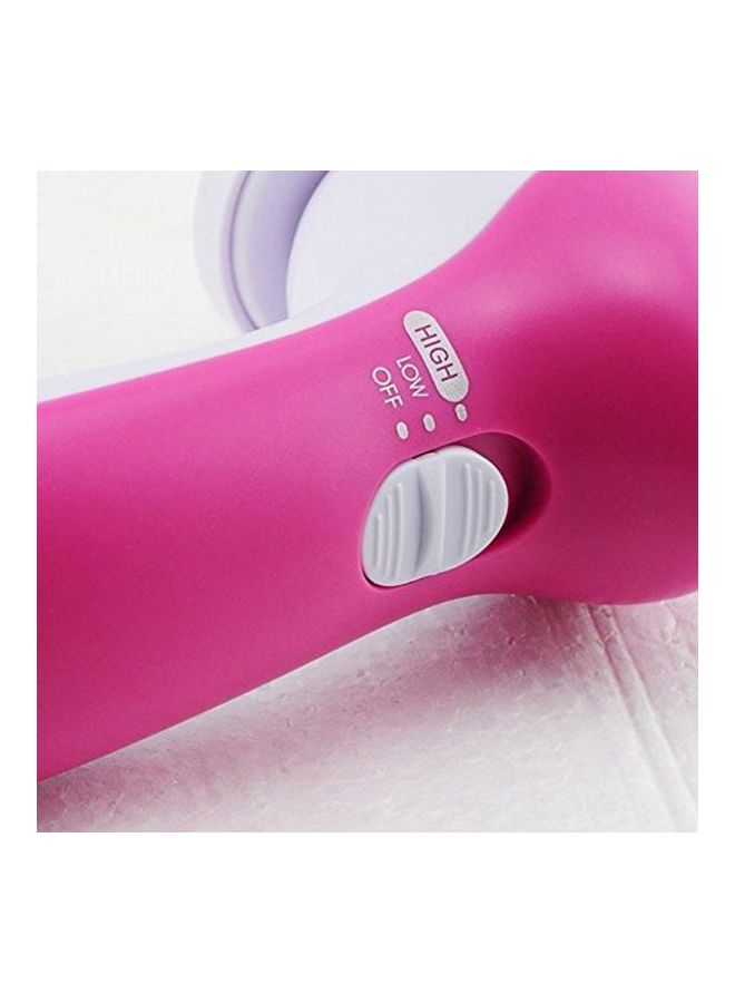 HONEWIN Facial Cleansing Brush White/Pink - Image 3