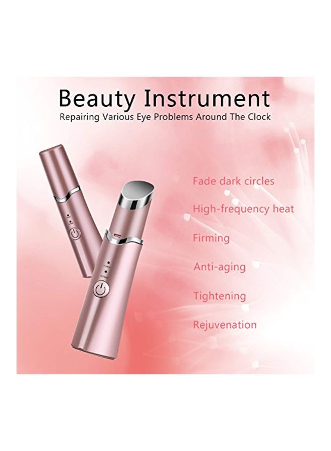 riteu Electric Heated Eye Massager Rose Gold/Silver - Image 2