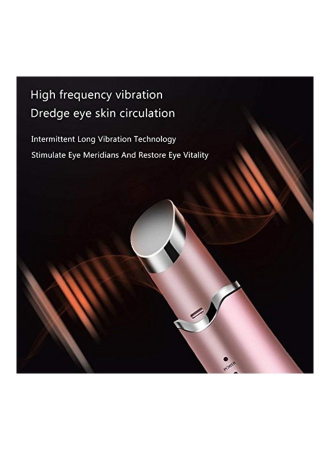 riteu Electric Heated Eye Massager Rose Gold/Silver - Image 3