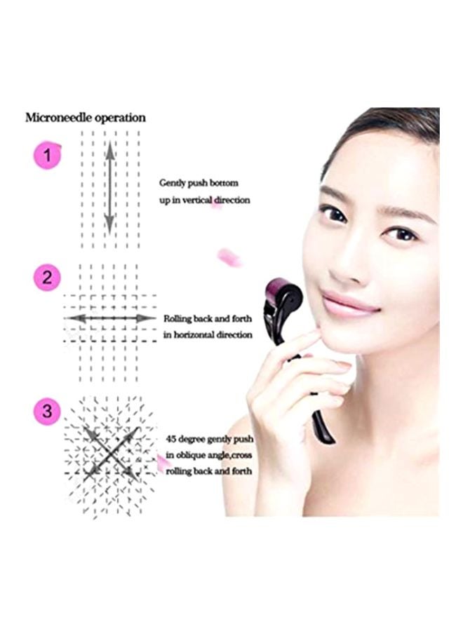 9أواين ديرما رولر بإبرة مجهرية أسود/بنفسجي - Image 3