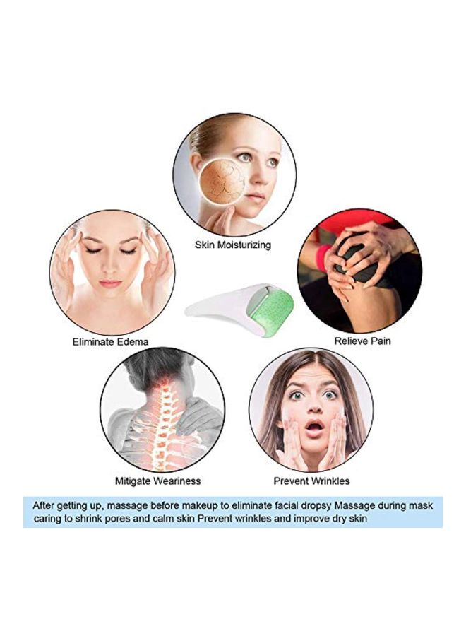 كوببار أداة التدليك آيس رولر متعددة الاستخدامات أخضر/أبيض - Image 3
