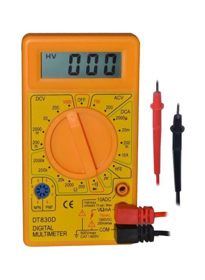 Digital Multimeter Yellow