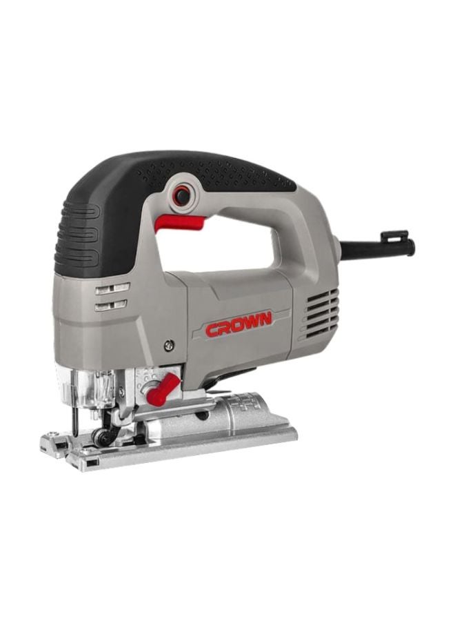 كراون منشار تخريم كهربائي أسود/ فضي