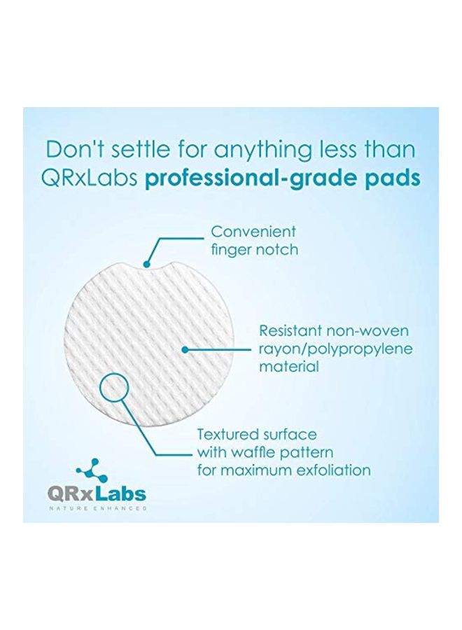 QRxLabs - Glycolic Acid Resurfacing Pads White - Image 1