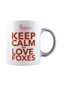 Generic Fox Love Fox Coffee Mug White  - Image 1